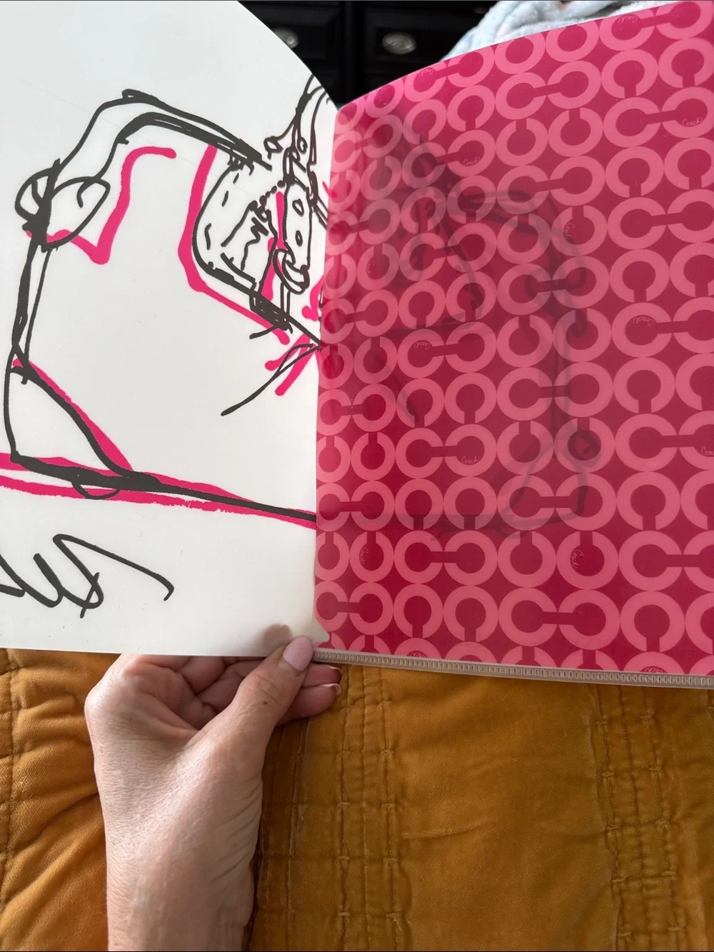 Coach & PINKY special edition, 2008 Folder.